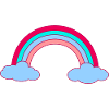 Magical Rainbow Spiritual Clouds Weather