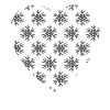 Heart Snowflakes