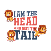 I am the head and not the tail Baby One-Piece