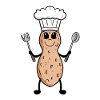 Peanut Chef Cooking Restaurant Gift