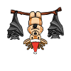 Be Different Hirsch Fledermaus Weihnachtsmann