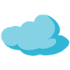 Wolke Blau Cloud Himmel Geschenkidee