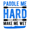 Paddel-Boot Kanu-Fahrer Für Kajak