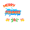 Pêcheur Noël Pêche Joyeux Poissons