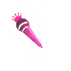 Karaoké Queen,Karaoké,Microphone,Étoiles,Étoile
