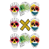 TRIO OF SKULLS