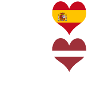Latvia and Spain genius / gift