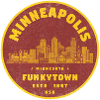Minneapolis Funkytown City Logo