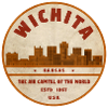 Wichita Air Capital Retro Emblem