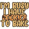 Christmas Chocolate Cookie Baking