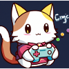 Kaweii Cat Playing Computer Games
