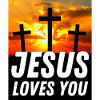 Jésus t’aime - Citation chrétienne