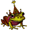 Crowned Queen Frog