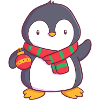Pingouin de Noël
