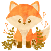 Cute fox