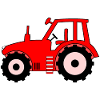 Traktor rot