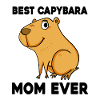 Capybara Mama Wasserschwein