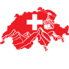 Suisse Carte Drapeau Suisse