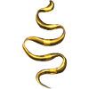Goldene Schlange Schmuck