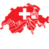 Suisse - Suisse Carte Drapeau Suisse