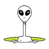 Alien from outer space