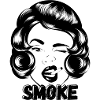 Woman smoking 3