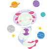 Axolotl dans les étoiles