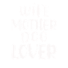 Femme Mère Chien amoureux