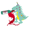 Vino Dino,Wine,Dinosaur,Vino