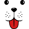 Cute face dog face