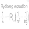 Rydberg equation