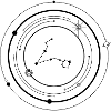 Midnight Starburst Silhouette