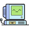 Happy Retro Computer
