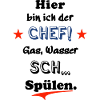 hier bin ich der chef