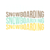 snowboarding