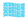 snowboarding