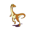 Cartoon Gallimimus
