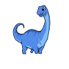 Kawaii Apatosaurus