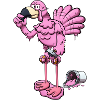 Turkey In Flamingo Disguise