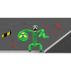 Monstre vert