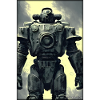 Kampfbot Roboter Supersoldat Maschine Krieger