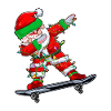 Skater Santa