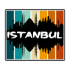 Istanbul Tyrkiet Skyline Silhouette Rejse Souvenir