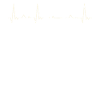 Handlebar Moustaches. Heart. Love. EKG. Pulse.