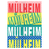 Muelheim Allemagne City Font Skyline