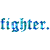 FischerS fighter. Blue tones