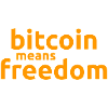 bitcoin means freedom