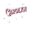 Carolyn name personalized