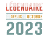 Légendaire Depuis Octobre 2023 Anniversaire