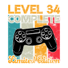 Level 34 complete Gaming Birthday